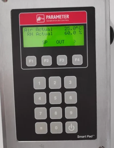 Sterownik SmartPad kondycjonera firmy Parameter